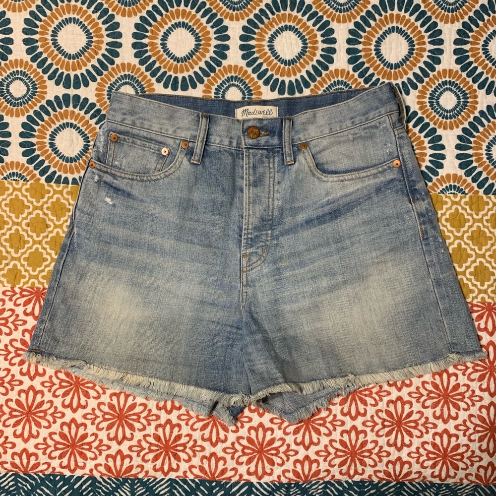 Madewell jean shorts